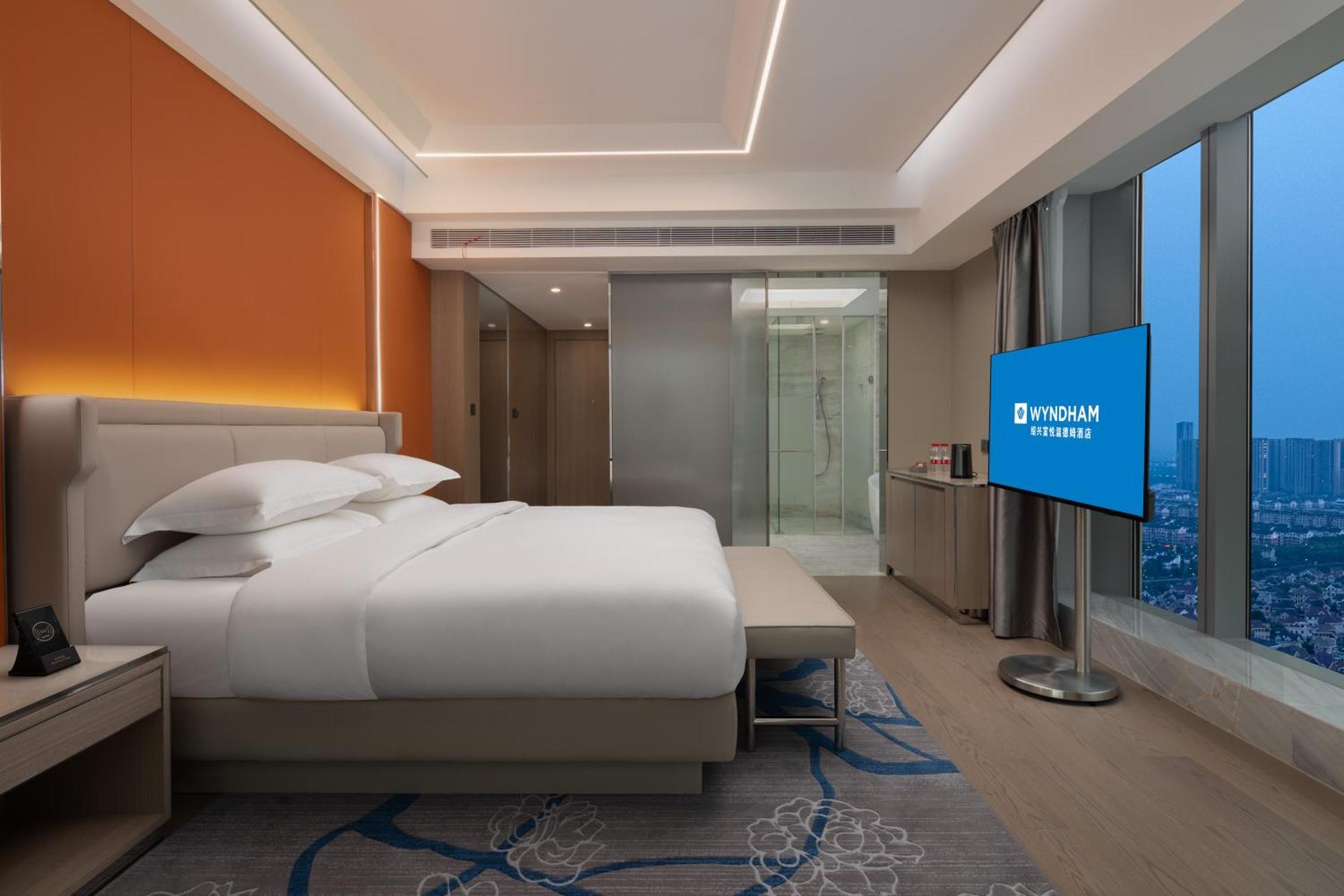 Hotel Wyndham Shaoxing Keqiao Exterior foto